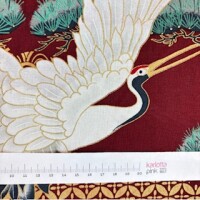 Drache und Kranich rot