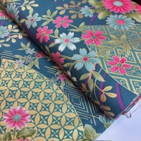 Hana sensu (Fächer) petrolgrün