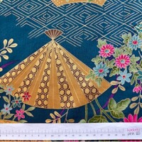 Hana sensu (Fächer) petrolgrün