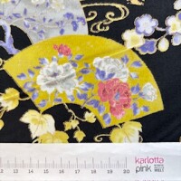 Hana Sensu (Fächer) schwarz