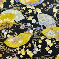 Hana Sensu (Fächer) schwarz