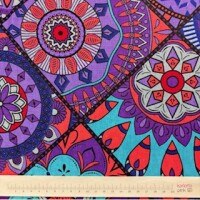 Coloring Book purple (Waxprint)