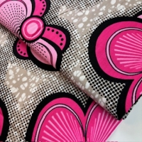 Pink Bows (Waxprint)