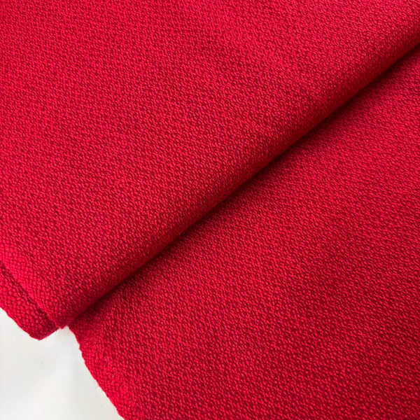 Merino Wollstoff - red