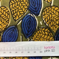 Blockprint Autumn leaves