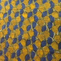 Blockprint Autumn leaves