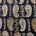Blockprint India Paisley schwarz