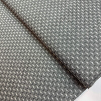 Indischer Jacquardstoff Karo grey