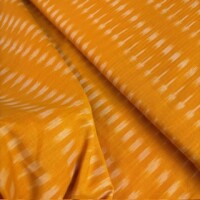 IKAT Baumwollstoff Mercerised Cotton orange