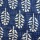 Blockprint INDIGO Leaves
