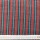 Handloom Stripes red turquoise