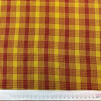 Handloom Karo red yellow