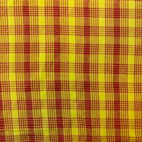 Handloom Karo red yellow