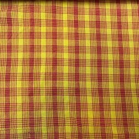 Handloom Karo red yellow