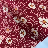 japanischer Stoff Asanoha blau