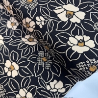 japanischer Stoff Asanoha blau