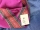 afrikanischer shweshwe Baumwollstoff violett lila Ethnostoffe crosslink
