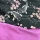 afrikanischer shweshwe Baumwollstoff violett lila Ethnostoffe crosslink