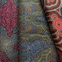 jelly roll patchworkstoffe schwarz australische aborigine...