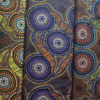 jelly roll patchworkstoffe schwarz australische aborigine stoffe