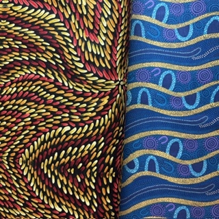 jelly roll patchworkstoffe schwarz australische aborigine stoffe