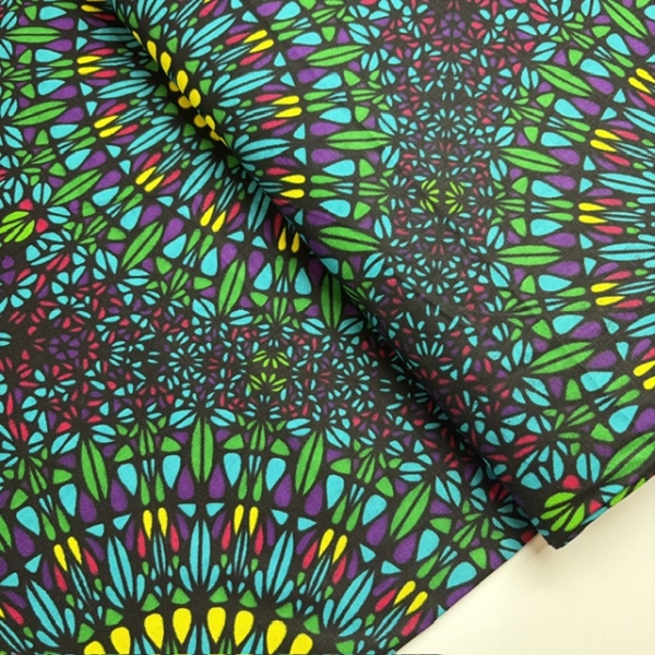 afrikanischer waxprint stoff rot venua
