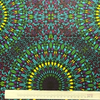 Waxprint Ocean Eye yellow