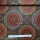 Waxprint Circles redish