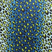 Waxprint Leo blue