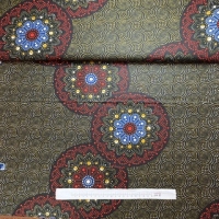 Waxprint Circles Dots