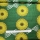 Waxprint Radiant Sun green