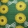 Waxprint Radiant Sun green