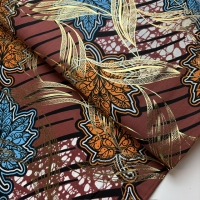afrikanischer waxprint stoff rot venua