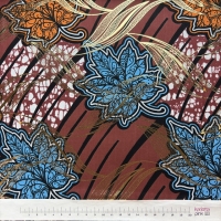 Waxprint Golden Leaf