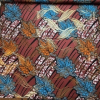 Waxprint Golden Leaf