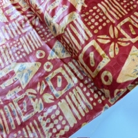 afrikanischer waxprint stoff rot venua