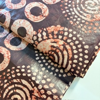 afrikanischer waxprint stoff rot venua
