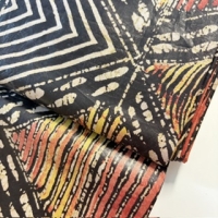 afrikanischer waxprint stoff rot venua