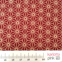 Asanoha Sternmuster rot