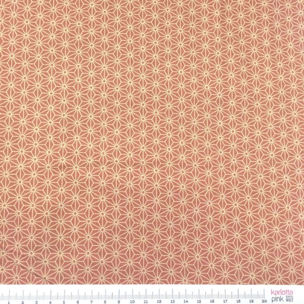 Asanoha Sternmuster rosa