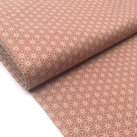 Asanoha Sternmuster rosa