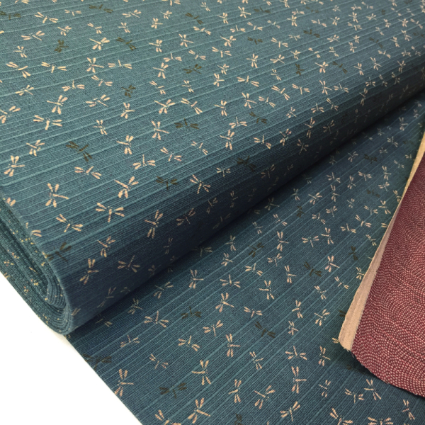 Double-Face Libelle Seighaia türkis rot